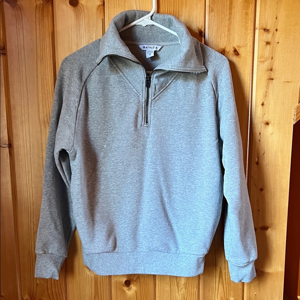 Athleta gray sweatshirt size XS.